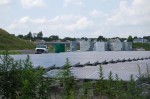 Solar panels at the former French's Landfill site.