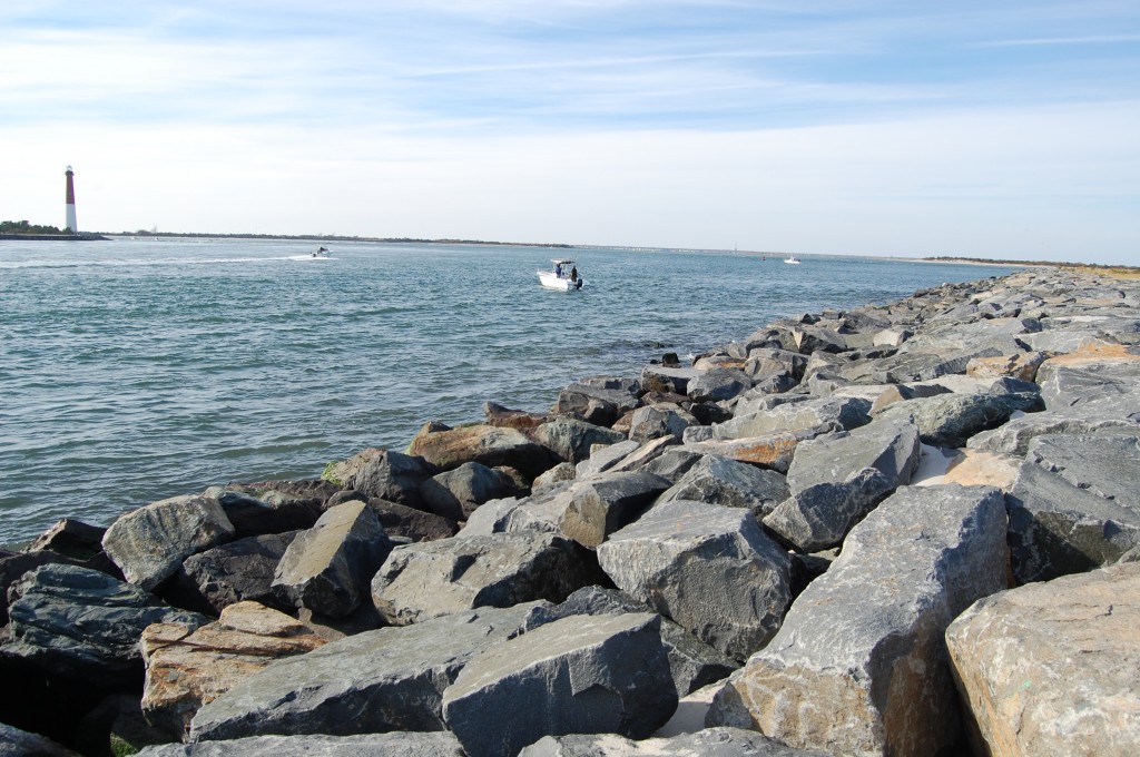 The north jetty of Barnegat Inlet at Island Beach State Park. (Photo: Daniel Nee)