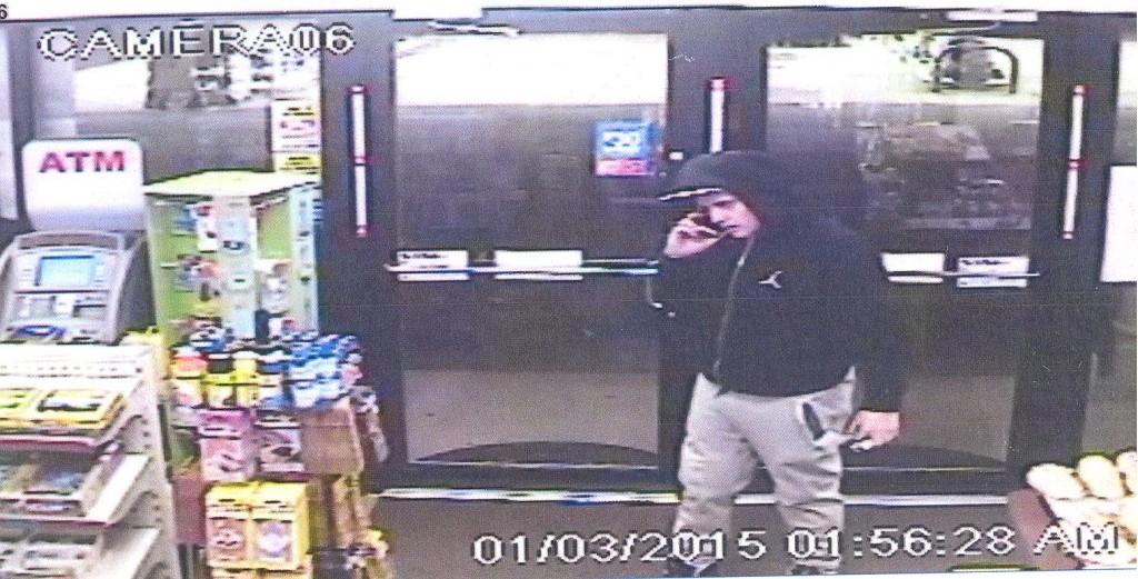 The man in this photo used a credit card in Brick that was taken from a car in Berkeley, police say. (Photo: Brick Twp. Police)