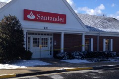 The Santander bank branch on Route 37 in Toms River, robbed Jan. 6, 2015. (Photo: TRPD)