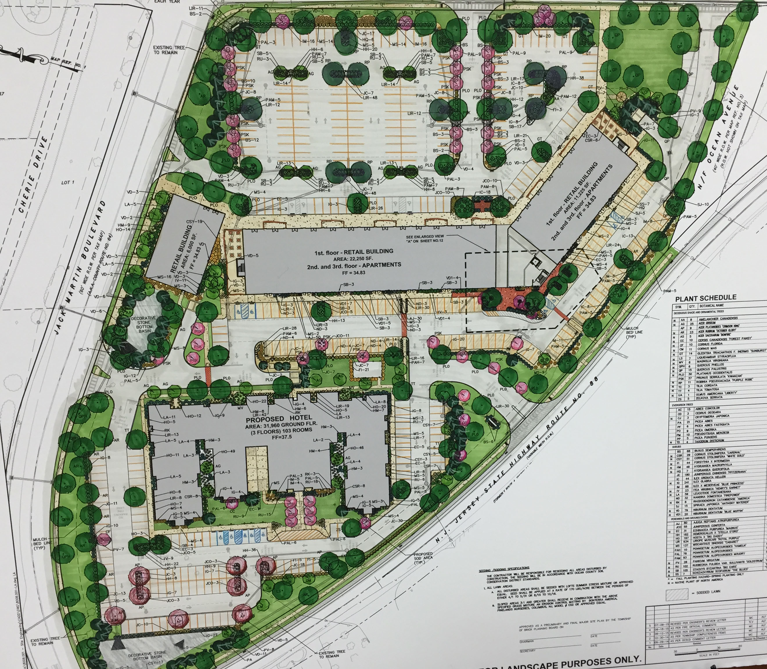 Proposed 103 Room Hotel Retail And Apartment Complex Draws Ire Of Neighbors Brick Nj Shorebeat News Real Estate Events Community Sports Business
