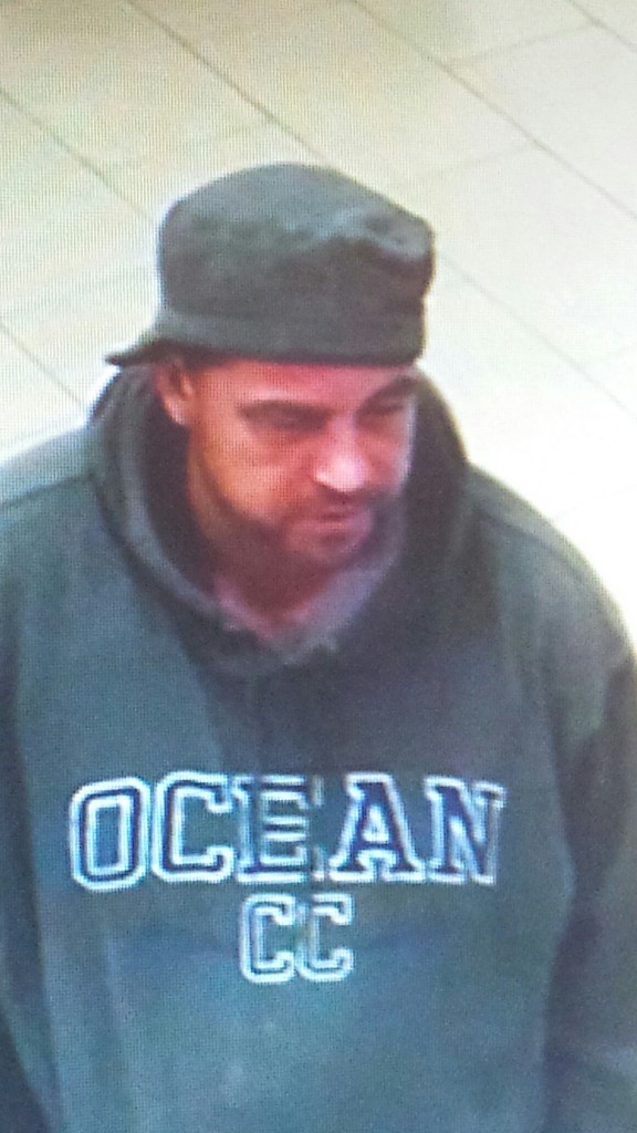 The suspect in the theft of a wallet from a car in Brick. (Photo: Brick PD)