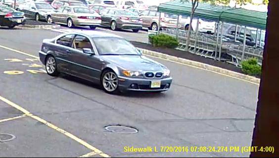 The suspect vehicle in a theft from the Brick ShopRite supermarket. (Photo: Brick Twp. Police)