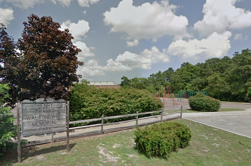 Hank Waltonowski Park is among three parks for which Brick is seeking funding. (Credit: Google Maps)