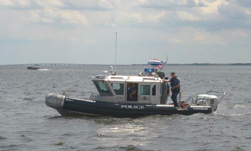 Brick's new police boat, a 25-foot Defender class vessel. (Photo: Brick Twp. Police)