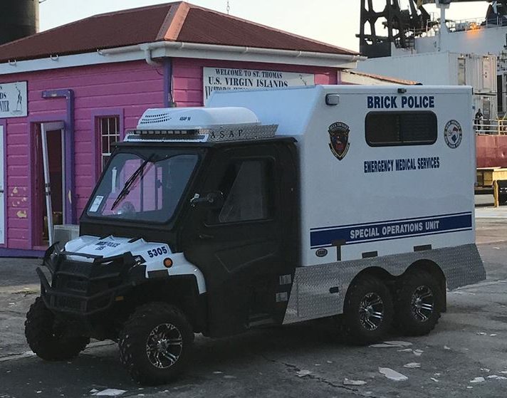 Brick EMS employees serve in the aftermath of hurricanes Irma and Maria. (Photo: Brick Twp. Police)