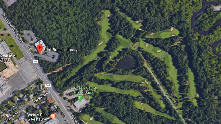 The area where a cleanup will be held March 11, 2018. (Credit: Google Maps)