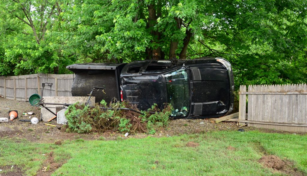 A crash in Brick Township, June 6, 2018. (Photo: Daniel Nee)