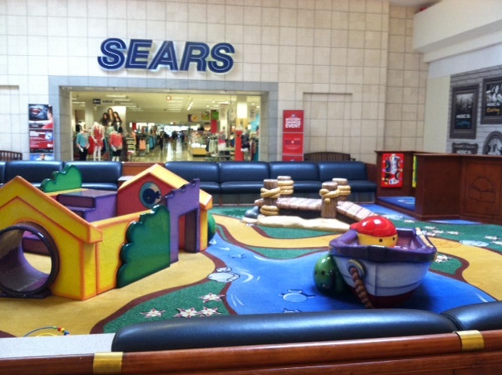 The former Sears store at the Ocean County Mall. (Credit: Simon Properties)