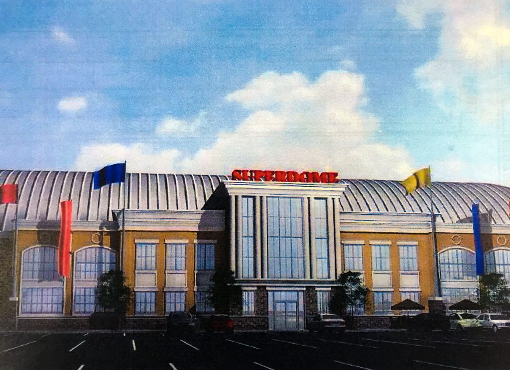 A rendering of the proposed 'Superdome' in Brick Township. (Photo: Daniel Nee)
