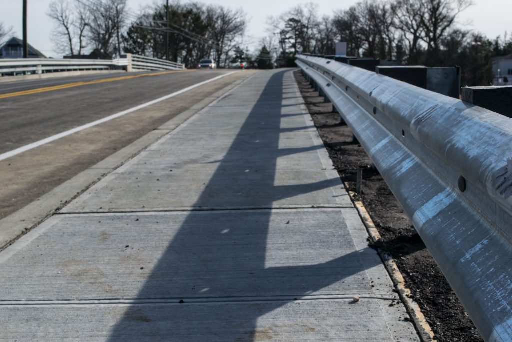 The Midstreams Bridge in Brick Township reopens to traffic, Feb. 19, 2019. (Photo: Daniel Nee)
