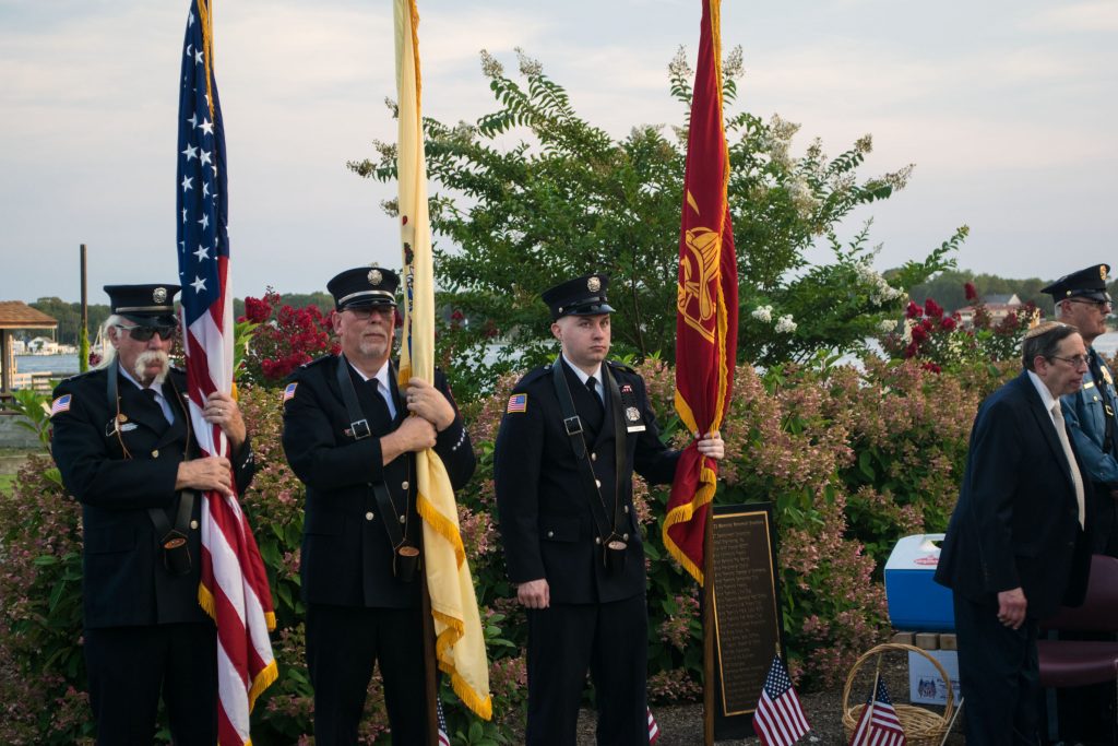 Brick Township's 2019 remembrance ceremony for the 9/11 attacks. (Photo: Daniel Nee)