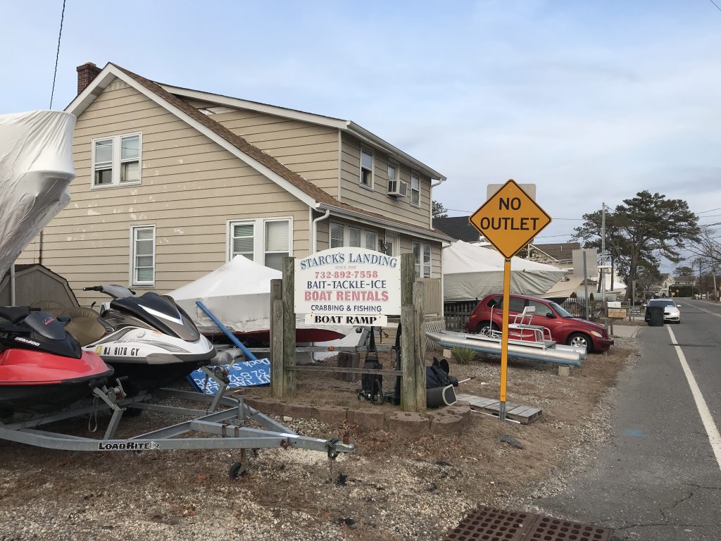 Four townhome units are proposed to replace a Princeton Avenue Marina, Jan. 30, 2020. (Photo: Daniel Nee)
