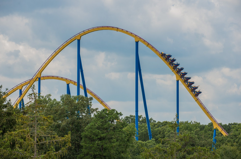 Nitro, a thrill ride at Six Flags Great Adventure. (Photo: Six Flags)