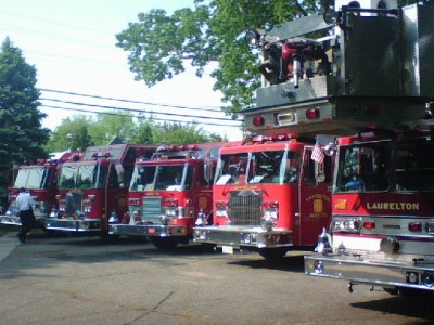 Equipment owned by the Laurelton Fire Company in Brick. (Photo: Laurelton Fire Company)