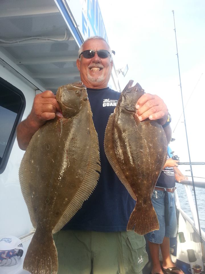 Fluke caught on the Norma K III party boat out of Point Pleasant Beach, Sept. 2014. (Photo: Norma K III Crew)