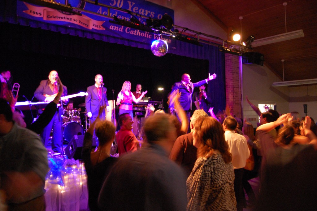 The Infernos perform at the Bobby Buecker Foundation dinner, Feb. 28, 2015. (Photo: Daniel Nee)
