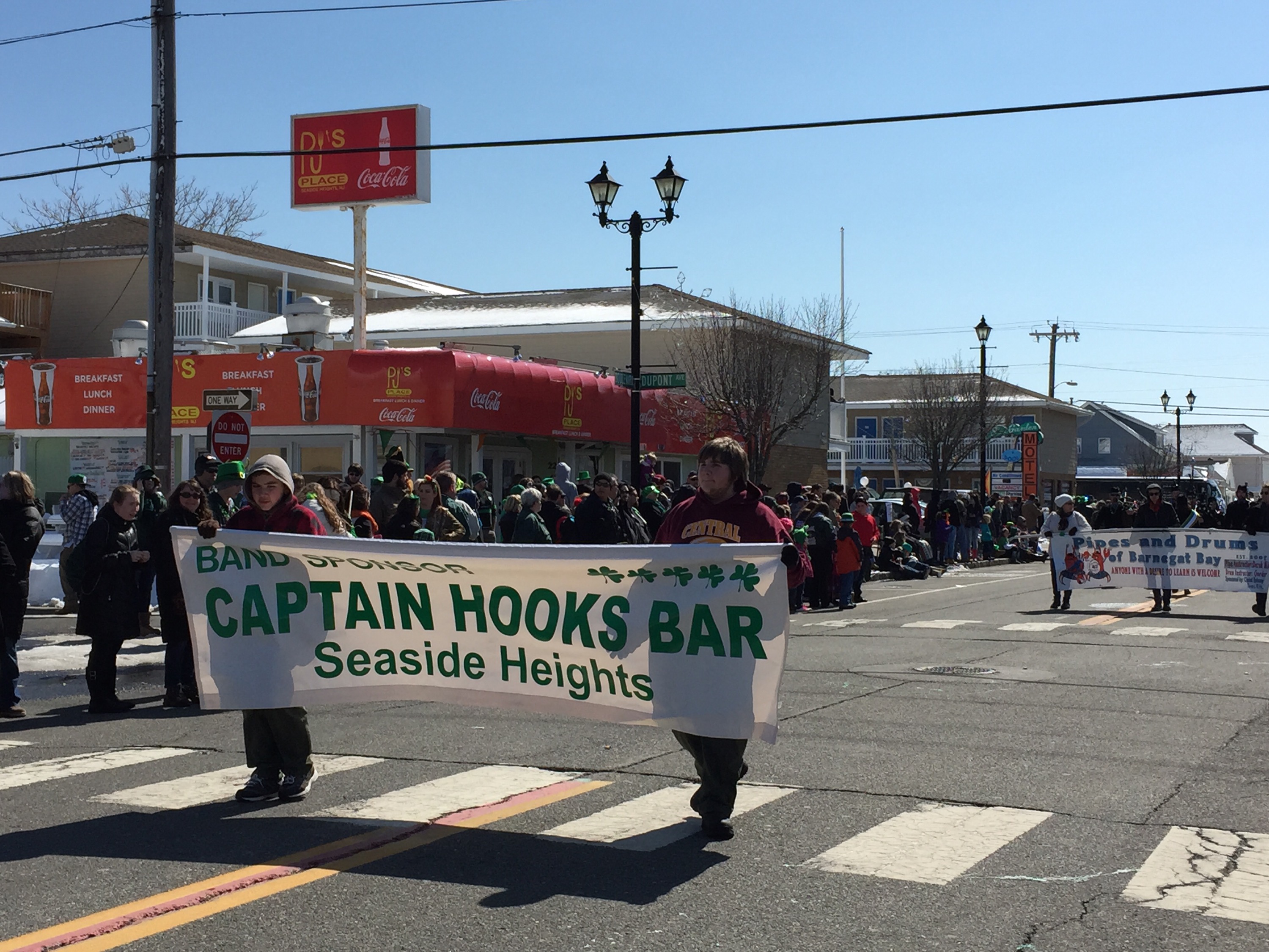 Seaside Heights St Pats Parade 2025