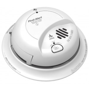 A combination carbon monoxide and gas detector. (Credit: First Alert)