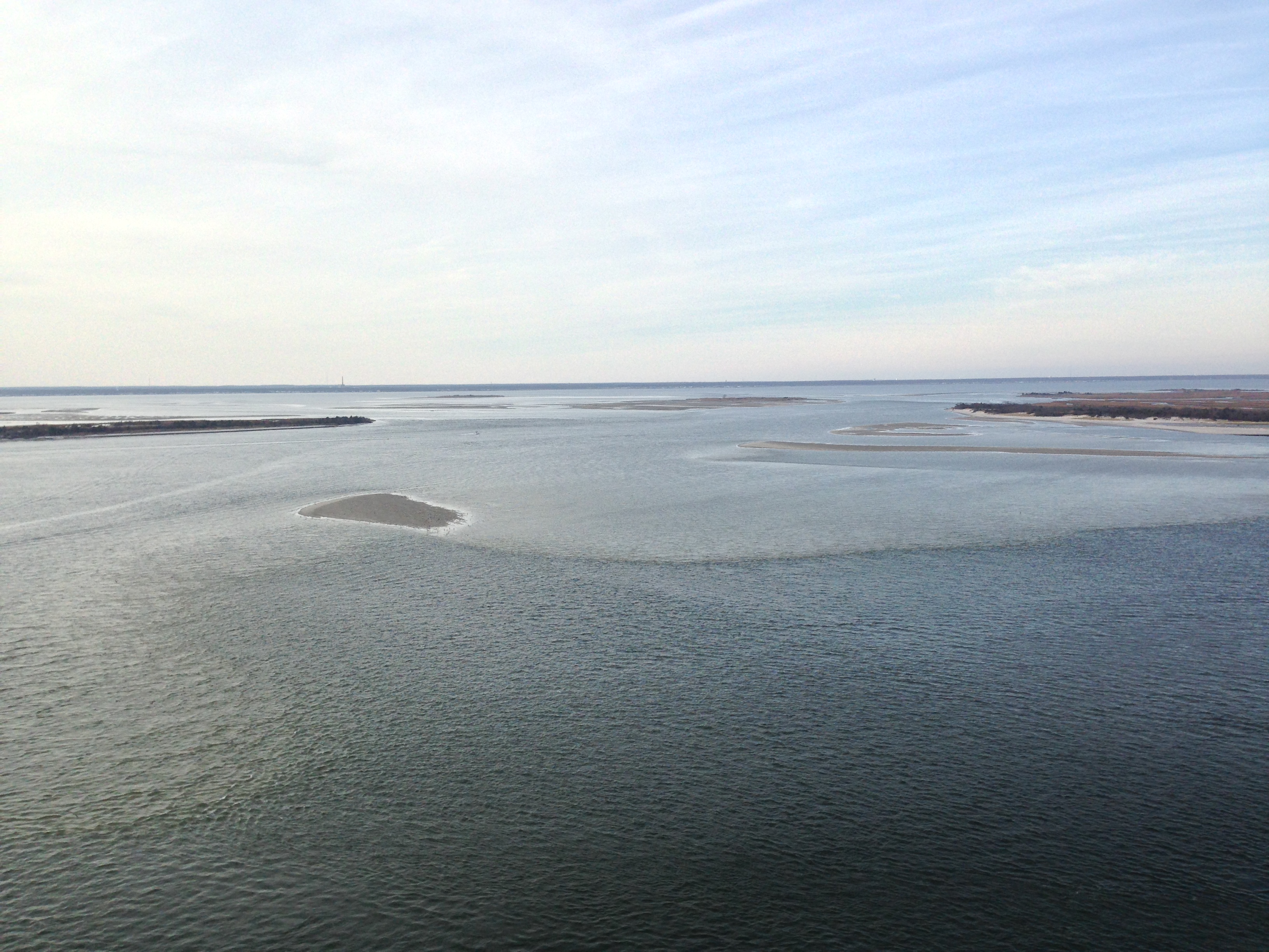 The Oyster Creek Channel, which leads from Barnegat Bay to Barnegat Inlet. (Photo: Daniel Nee)