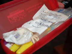 A Narcan kit used to treat opiate overdose victims. (Photo: Daniel Nee)