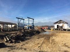 Barnegat Bay Marina will open at the former Hinckley Yacht Services property this spring. (Photo: Daniel Nee)