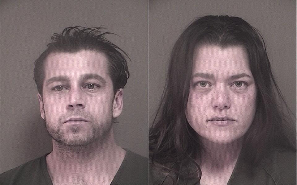 James Donevan and Amiko Huggins-Donevan (Photos: Ocean County Jail)