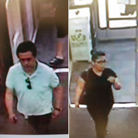 Two suspects in the theft of ink from the Brick Staples store. (Photo: Brick Twp. Police)