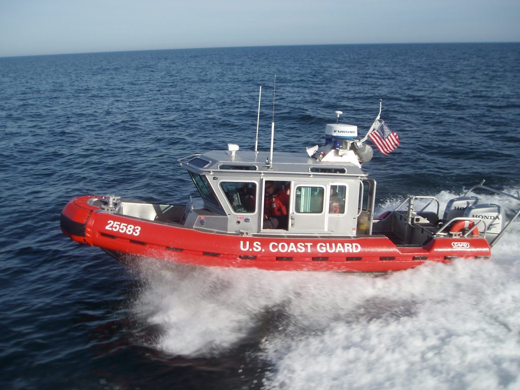 A 25-foot Defender-class response boat. (Photo: U.S. Coast Guard)