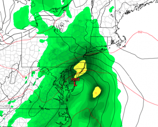 Weekend Storm Will Bring 1-2 Inches Of Rain, Gusty Winds – Brick, NJ ...