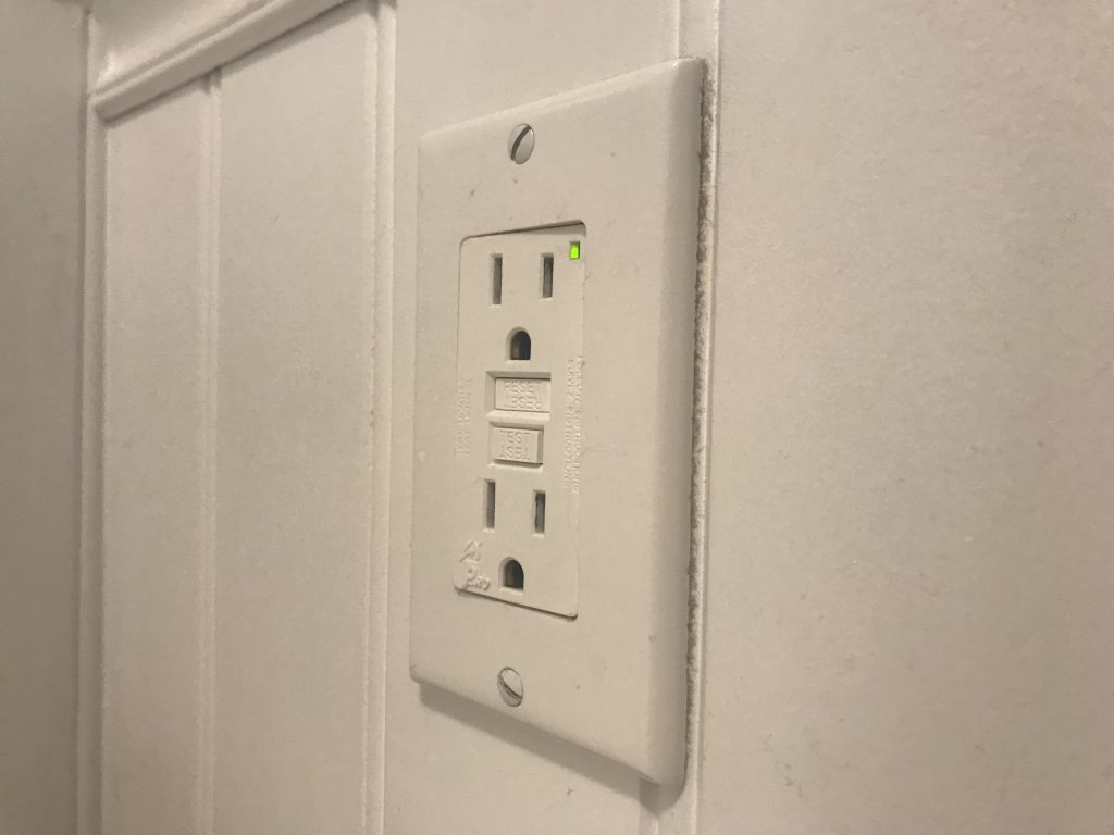 Electrical outlet. (Photo: Daniel Nee)