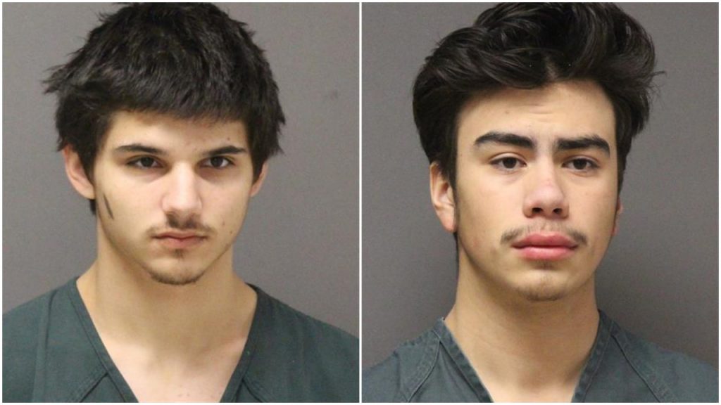 David Lavroff, 18, of Toms River and James Clark, 18, of Brick. (Photo: Ocean County Jail)
