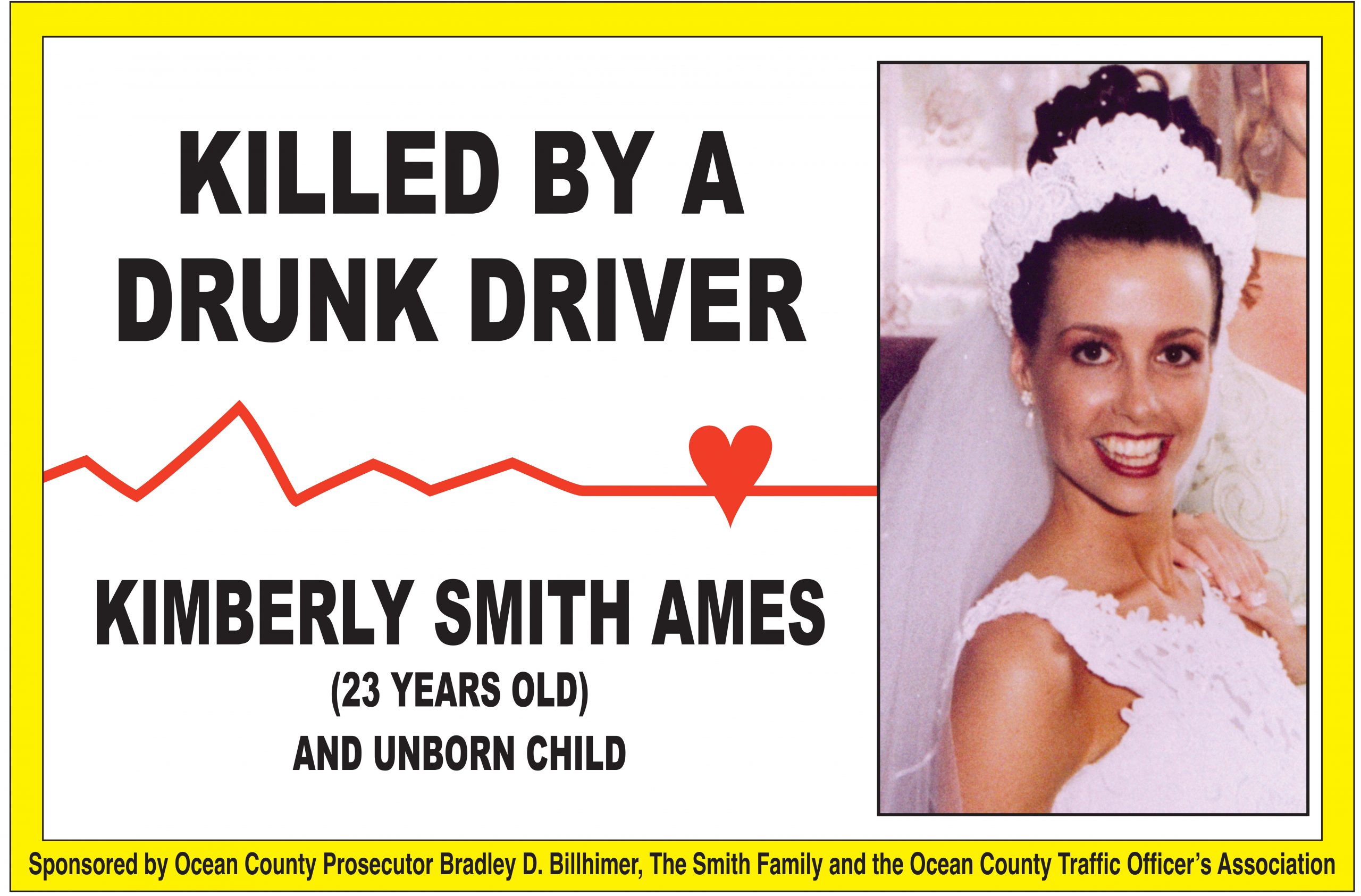 A billboard featuring a photo of Kimberly Smith Ames. (Photo: OCPO)