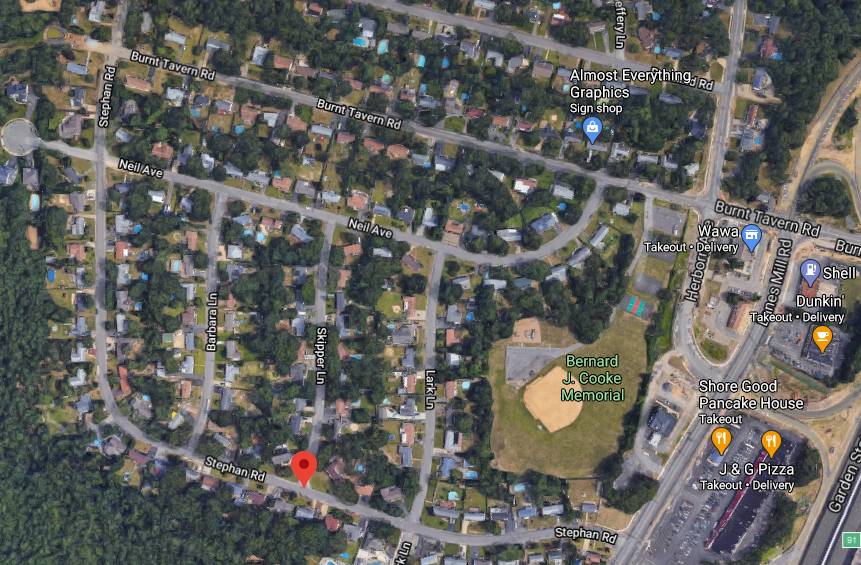 The Parkway Pines neighborhood. (Credit: Google Maps)