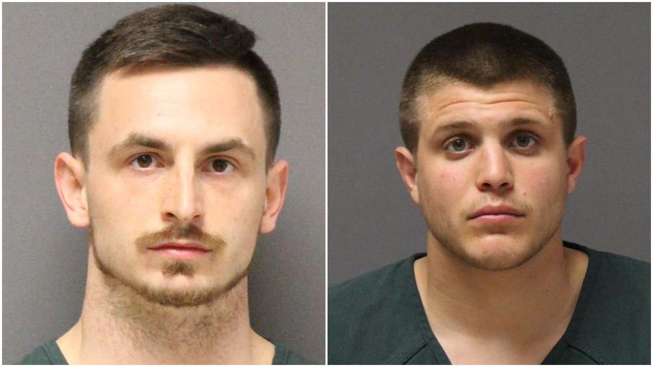 Anthony Chieffo, 25, and Alexander Santos, 22. (Photos: Ocean County Jail)