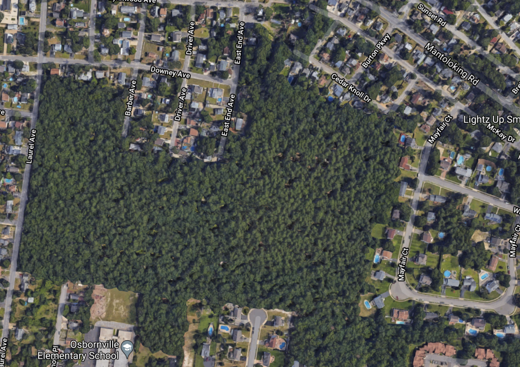 A property owned by the Church of Visitation that may be slated for residential development. (Credit: Google Maps)