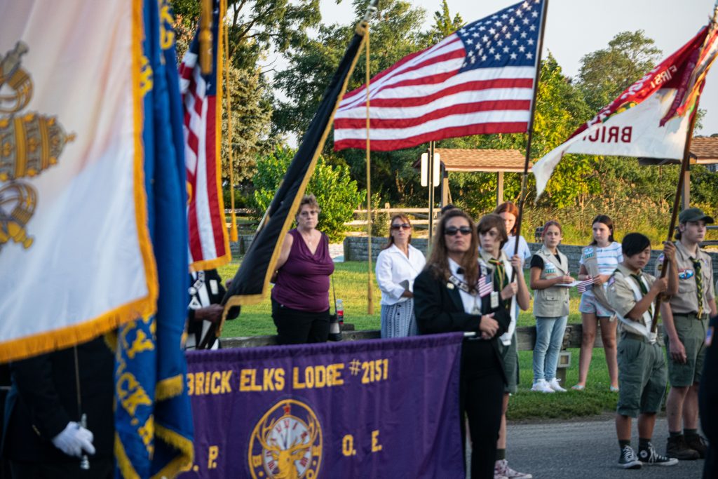 Brick Township holds its annual 9/11 memorial, marking 20 years since the Sept. 11 attacks, Sept. 11, 2021. (Photo: Daniel Nee)