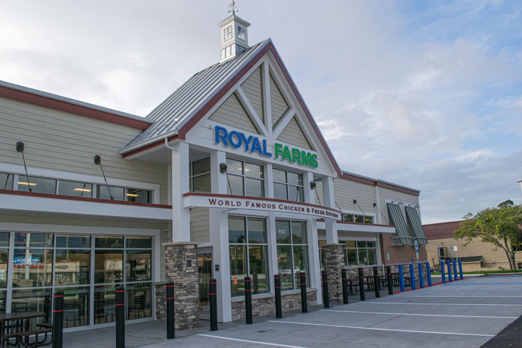 The Royal Farms store in The Brick, New Jersey, ahead of its opening in September 2021 (Photo: Daniel Nee)