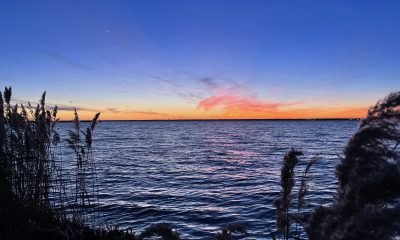 Sunset on Barnegat Bay, Jan. 4, 2022. (Photo: Daniel Nee)
