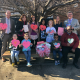 Students at Veterans Memorial Elementary School in Brick make Valentine's Day cards for veterans. (Credit: Brick Twp. Schools)