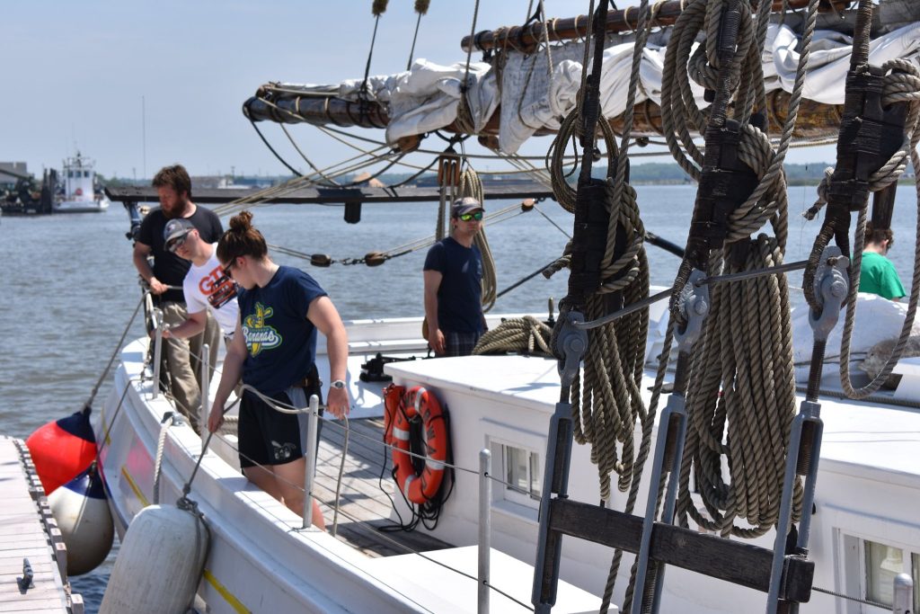 The A.J. Meerwald, New Jersey's Tall Ship, which may be docked in Point Pleasant Beach for the summer in the future. (Credit: AJ Meerwald/ Facebook)