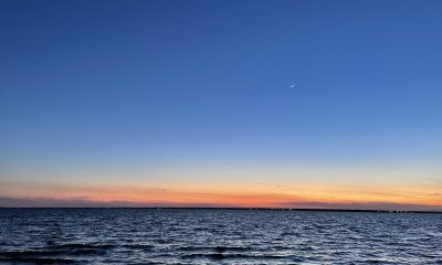 The sunset over Barnegat Bay, March 4, 2022. (Photo: Daniel Nee)
