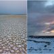 Beaches in New Jersey (left) and Iceland (right) compared. (Photos: Daniel Nee)