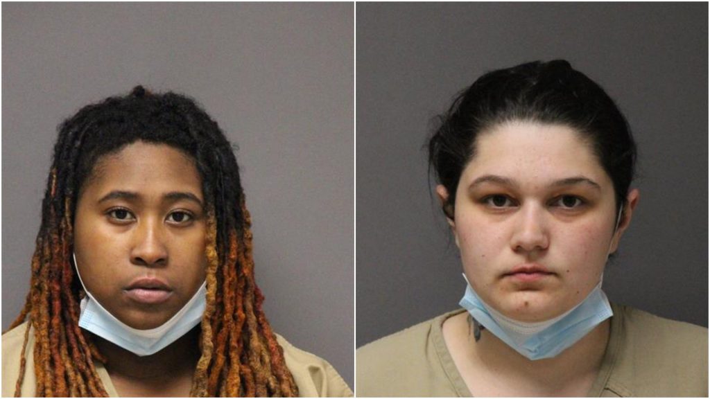 Kiana Craig, 20, of Brick, and Desiree Ruffino, 25, of Tuckerton. (Photos: Ocean County Jail)