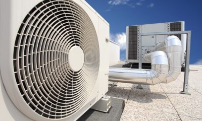 A commercial roof-mounted HVAC system. (Credit: sprgroupau/ Flickr Creative Commons)