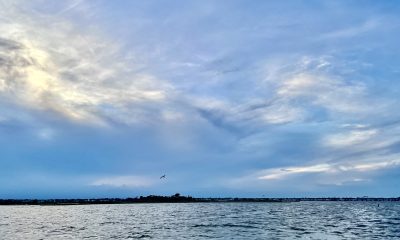 A storm rolls in over Barnegat Bay, Aug. 30, 2022. (Photo: Daniel Nee)