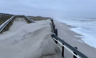 Damage and erosion in Ortley Beach, N.J., Oct. 4, 2022. (Photo: Daniel Nee)