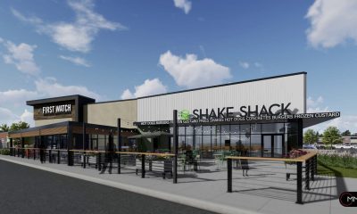A rendering of the proposed Shake Shack and First Watch restaurants in Brick Township, both of which were rejected by the township's zoning board. (Credit: Planning Document)