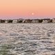 A 'blood moon' rises over Barnegat Bay, Nov. 7, 2022. (Photo: Daniel Nee)