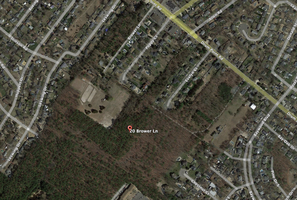 20 Brower Lane, Brick Township, N.J. (Credit: Google Earth)